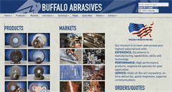 Desktop Screenshot of buffaloabrasives.com